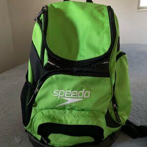 Speedo 35L Teamster Swim Large Backpack Lime Green